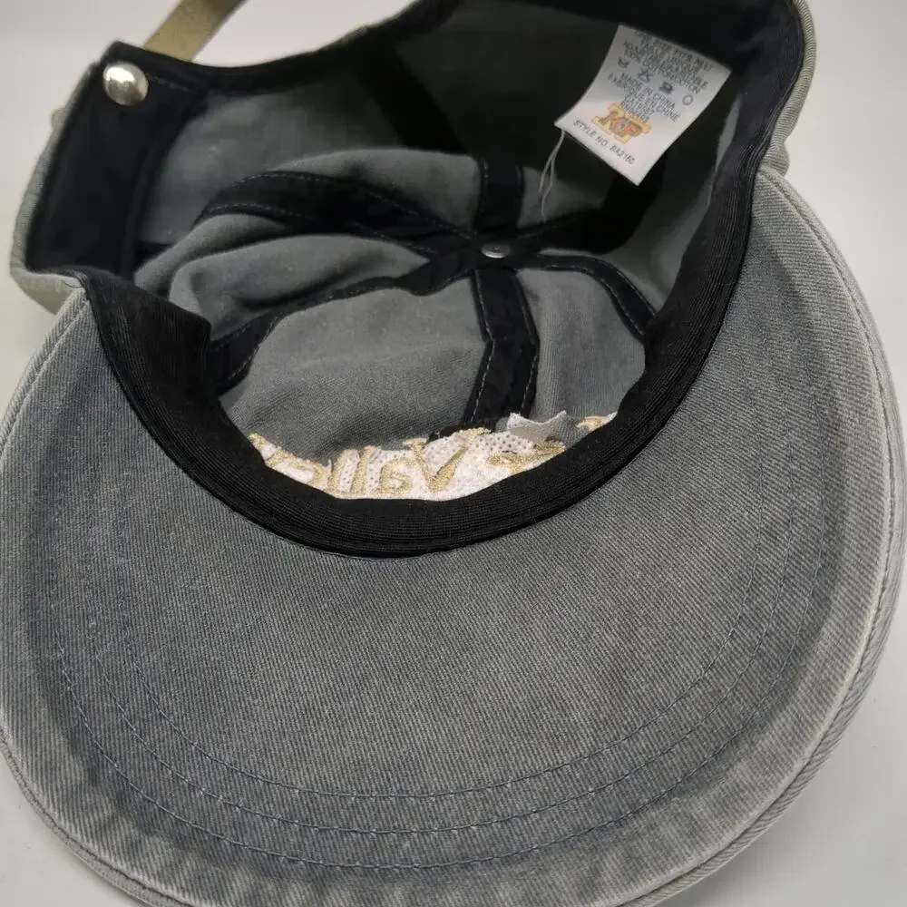 KP Baseball Cap Gray One Size Lee Valley Tools Tree Embroidery Slideback hat
